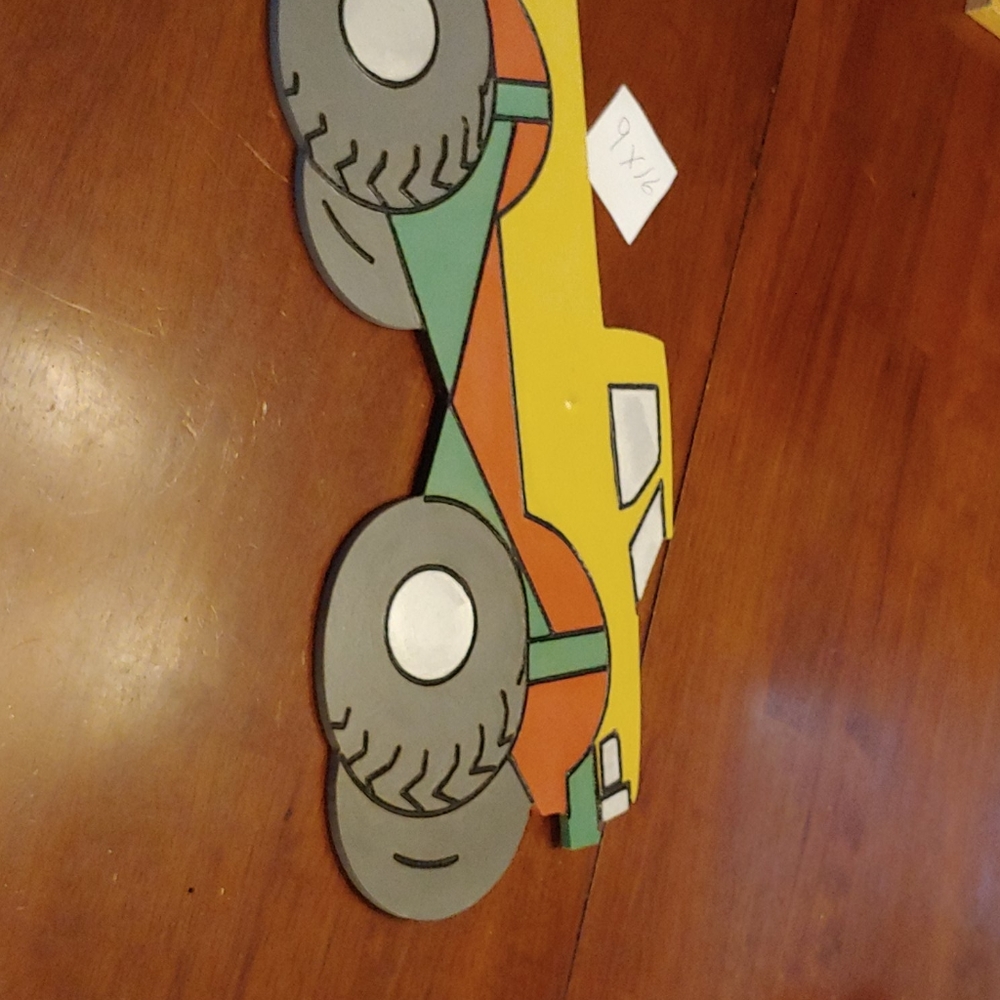 Truck decor:  see my other item: vehicle bulletin / magnet board!  Both for $6!!